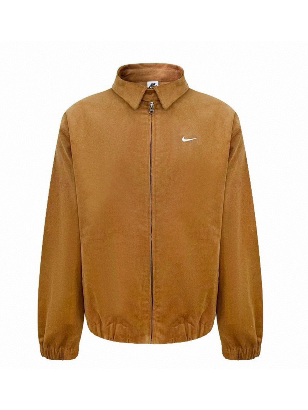 Nike Men’s Tan Zip-Up Shirt Jacket